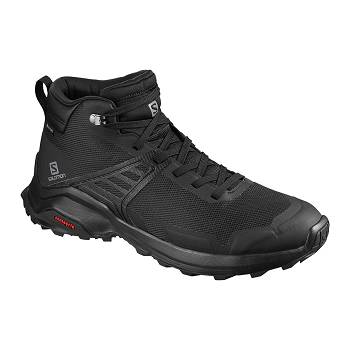 Salomon Férfi X RAISE Mid Cut GTX Túracipő Fekete